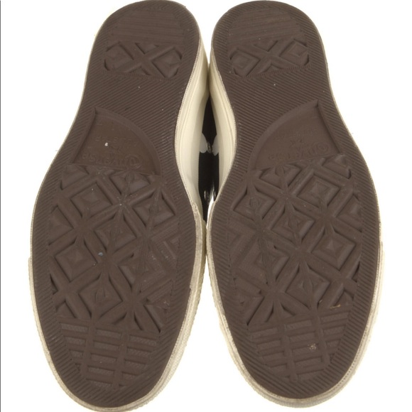 Comme Des Garçons RARE Polka Dot Black/Crème/Red High-Top Sneakers size M 7 /W 9 - Picture 5 of 5